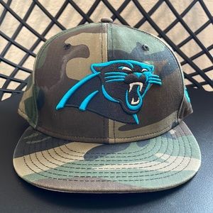 ♥️ New Era 59Fifty Camo Panther NFL fitted hat size 54.9cm
